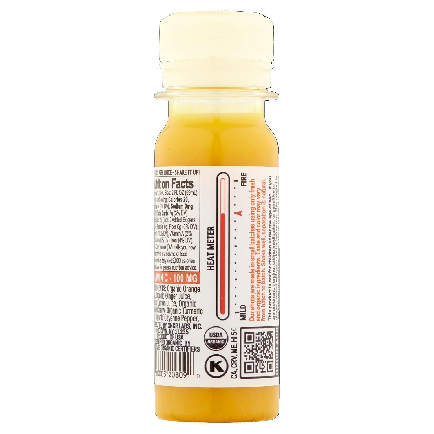 Ginger Immunity Shots